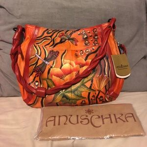 Bundle: Two Anuschka Handbags